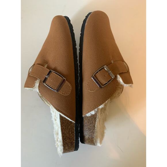 Boston style clogs, lined faux shearling - Picture 6 of 7